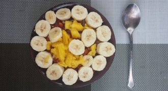 банан на завтрак
