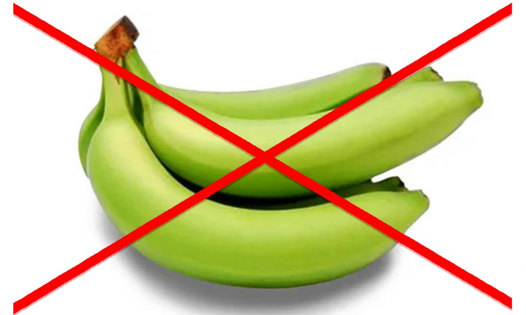 zelenye banany